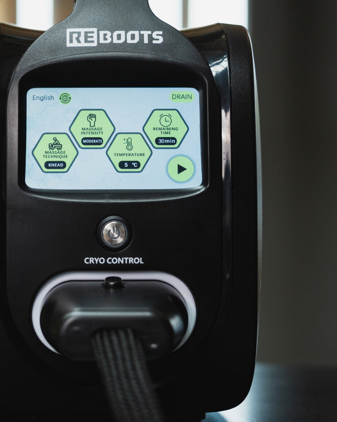 Reboots Cryo Pro Detailansicht für Recovery-Anwendung